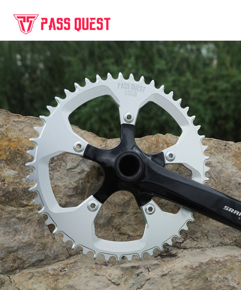 110BCD (5-bolt Hollow) Round Hollow Road Bike Narrow Wide Chainring