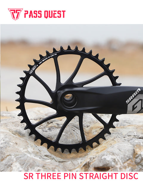 SRAM 3 Bolt ( 3mm offset) Hollow GRAVEL/ROAD Narrow Wide Chainring 40-54T