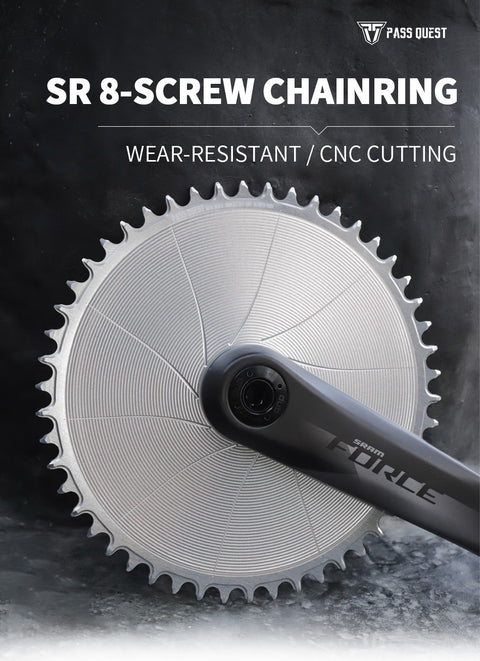 SRAM 8Nails ( 3mm offset) GRAVEL/ROAD AXS XX SL Narrow Wide Chainring 40-56T