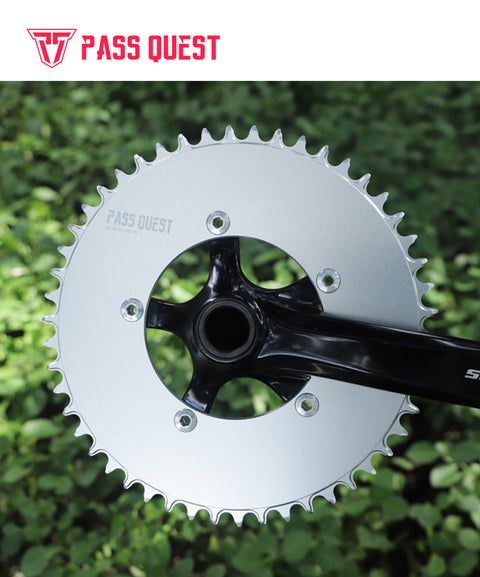110BCD (5-bolt AERO)Round Road Bike Foldable Bicycle Narrow Wide Chainring