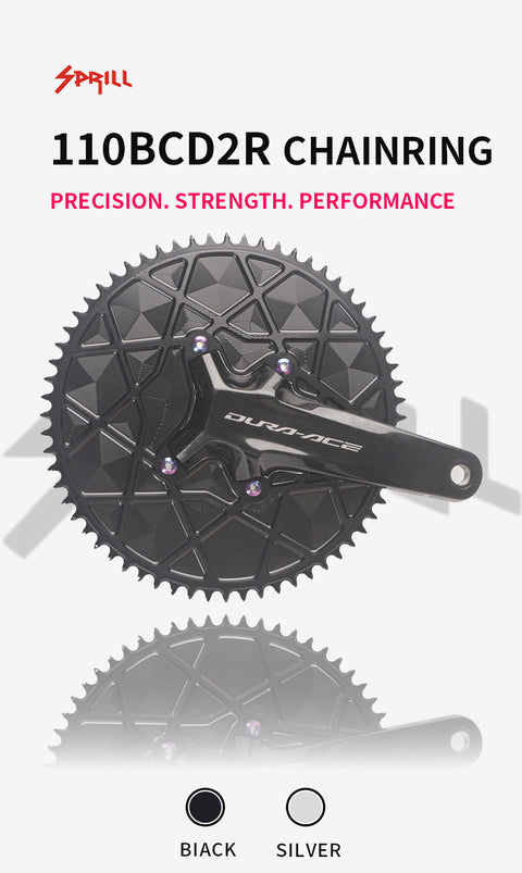 SHIMANO 110BCD R9200 R8100 High strength AERO Narrow Wide Chainring