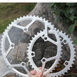 Load image into Gallery viewer, 130BCD (5-bolt HOLLOW) 2X Sprocket Round Road Bike Foldable Bicycle 11-12 speed Gravel bike