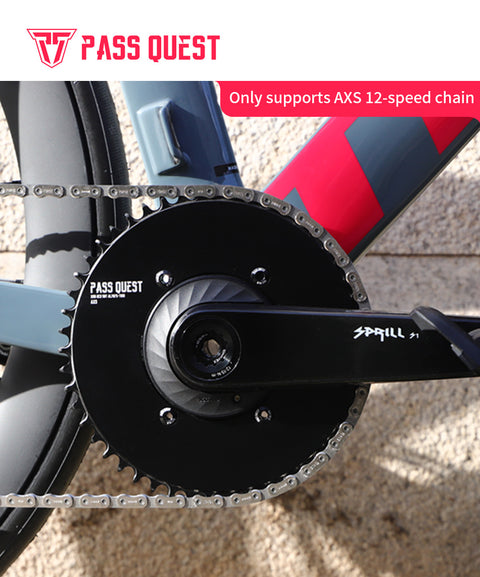 SHIMANO X110 BCD (4-bolt AERO) AXS Round Narrow Wide Chainring