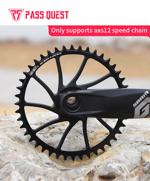 SRAM 3 Bolt ( 3mm offset)AXS GRAVEL/ROAD Narrow Wide Chainring 40-54T