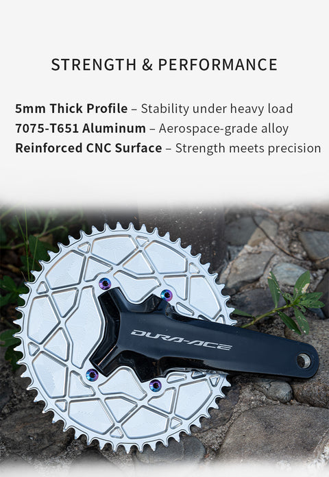 SHIMANO 110BCD R9200 R8100 High strength AERO Narrow Wide Chainring