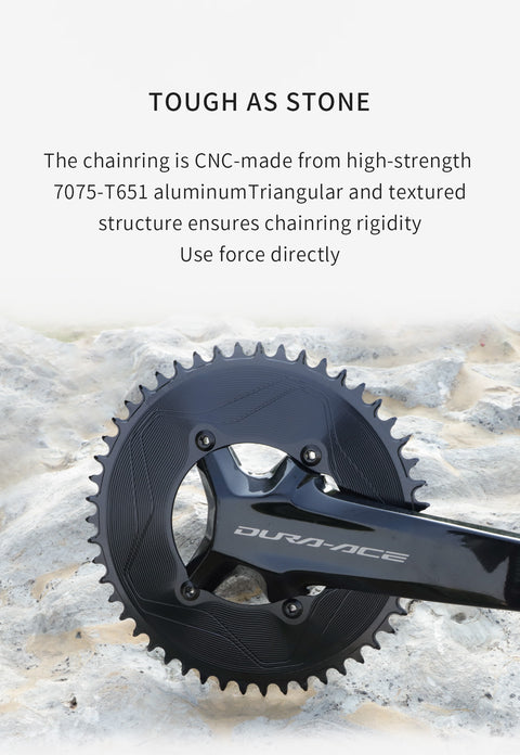 PASS QUEST SPRILL R9200 R8100 R7100 3mm offset Narrow Wide Chainring