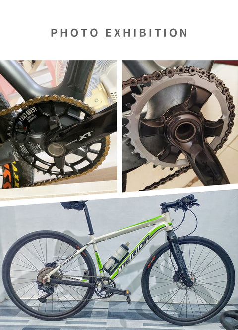 PASS QUEST Non-Standard 96BCD For Shimano Round Narrow Wide Chainring