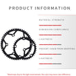 Load image into Gallery viewer, 130BCD (5-bolt HOLLOW) 2X Sprocket Round Road Bike Foldable Bicycle 11-12 speed Gravel bike