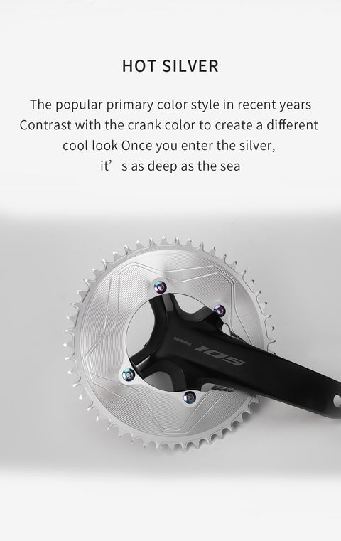 PASS QUEST SPRILL R9200 R8100 R7100 3mm offset Narrow Wide Chainring