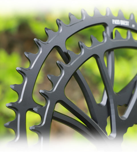 RACE FACE (0mm offset) Round Hollow Narrow Wide Chainring 30-48T