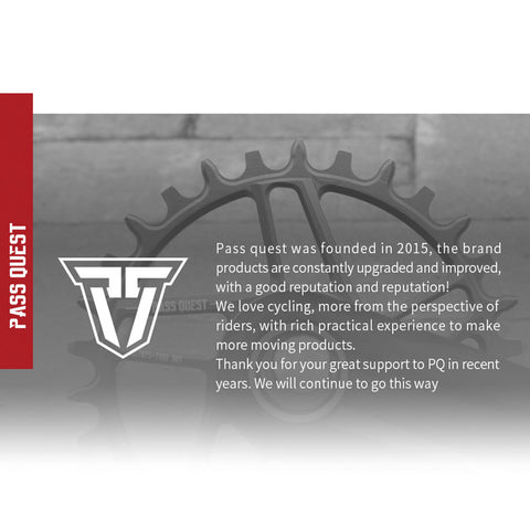 PASS QUEST Non-Standard 96BCD For Shimano Round Narrow Wide Chainring