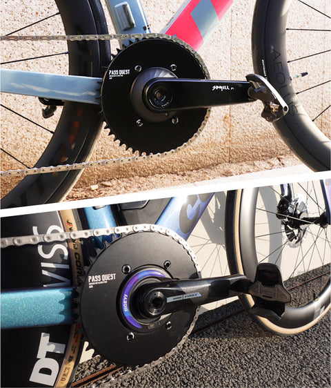 SHIMANO X110 BCD (4-bolt AERO) AXS Round Narrow Wide Chainring