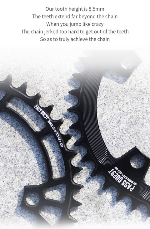 104BCD AXS Round Narrow Wide Chainring for Shimano M780 M610 670