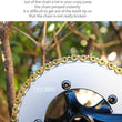 Load image into Gallery viewer, 110BCD (5-bolt AERO)Round Road Bike Foldable Bicycle Narrow Wide Chainring