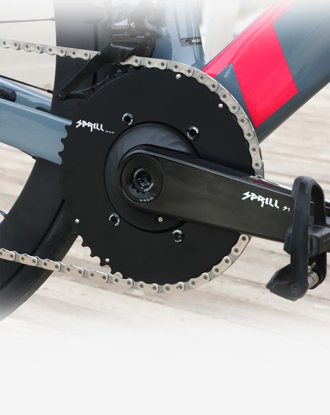 PASS QUEST Sprill Ultralight carbon fiber road crankset EASTON interface