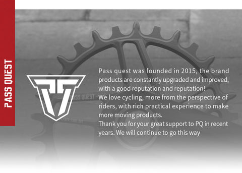 PASS QUEST 2X 110BCD (5-bolt HOLLOW) AXS Sprocket Road Bike 12 speed