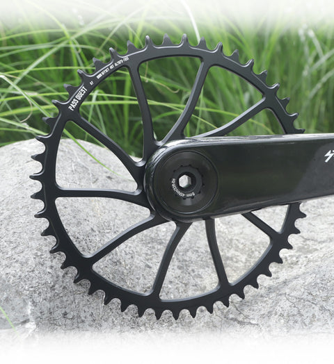 RACE FACE (0mm offset) Round Hollow Narrow Wide Chainring 30-48T