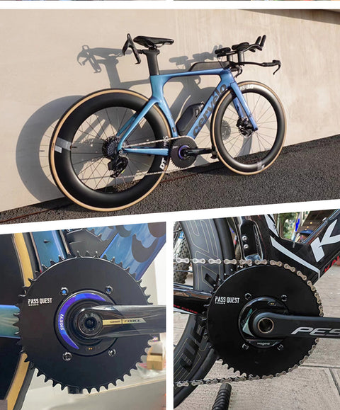 SHIMANO X110BCD (4-bolt AERO) Round Narrow Wide Chainring