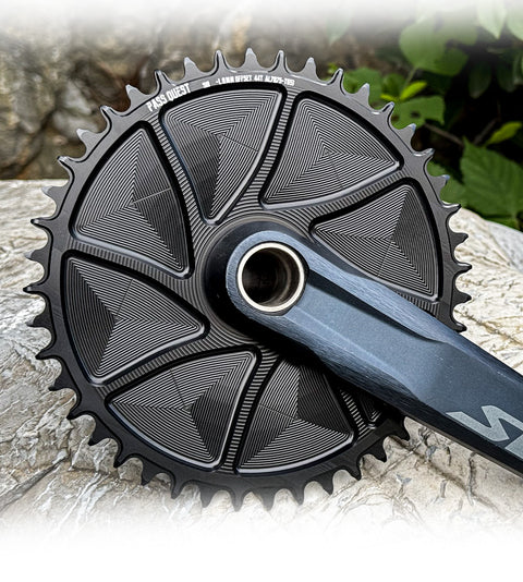 SHIMANO (1.8mm offset) GRAVEL/ROAD Narrow Wide Chainring 40-48T