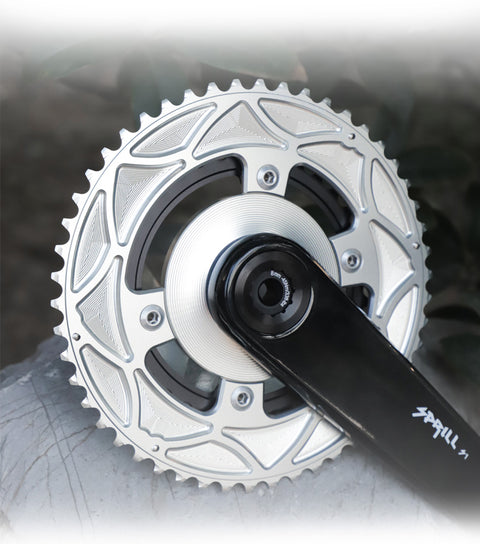 110BCD 2X X110BCD Sprocket Crankshaft set Road bike Gravel bike 11-12S