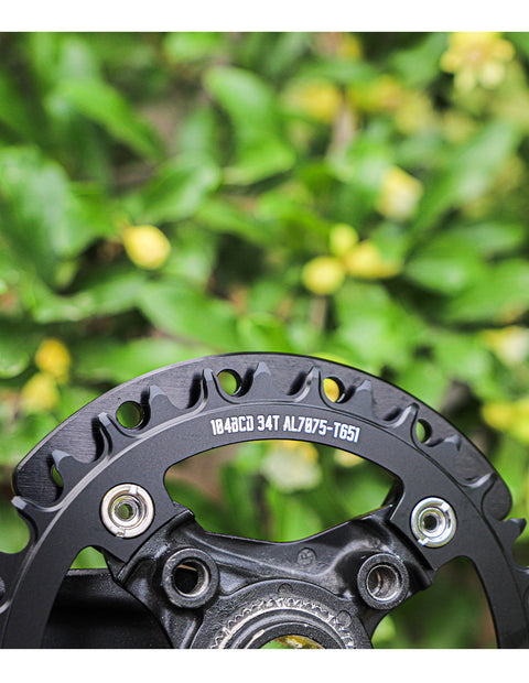 PASS QUEST Tooth guard for 104BCD M780 M610 670 street bicycle street climbing Dirt Bike MTB
