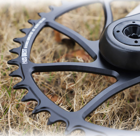 SRAM 8 Bolt AXS 0mm offset Mountain XX SL Narrow Wide Chainring 34-44T