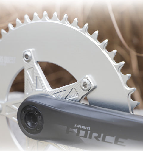 130BCD (5-bolt ) Round AERO Narrow Wide Chainring