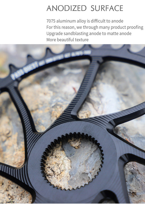 ROTOR (3mm offset )Aldhu inpower Round Hollow Narrow Wide Chainring