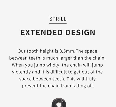PASS QUEST SPRILL R9200 R8100 R7100 3mm offset Narrow Wide Chainring