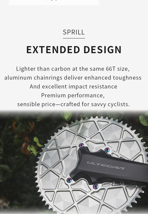 SHIMANO 110BCD R9200 R8100 High strength AERO Narrow Wide Chainring