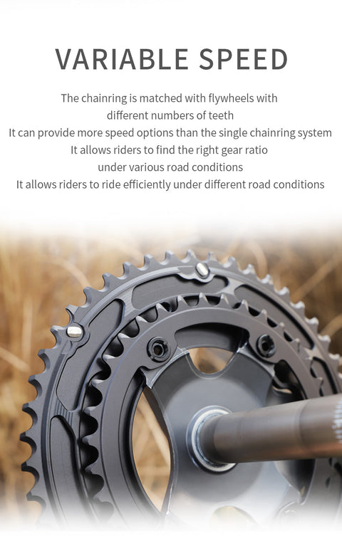 SHIMANO R110BCD 2X R8000 R7000 Sprocket AERO Round Road bike Gravel bike 12S New