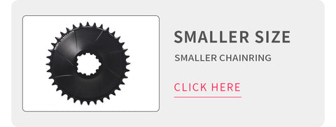SRAM GXP/DUB ( 3mm offset) GRAVEL/ROAD Narrow Wide Chainring 40-56T AXS