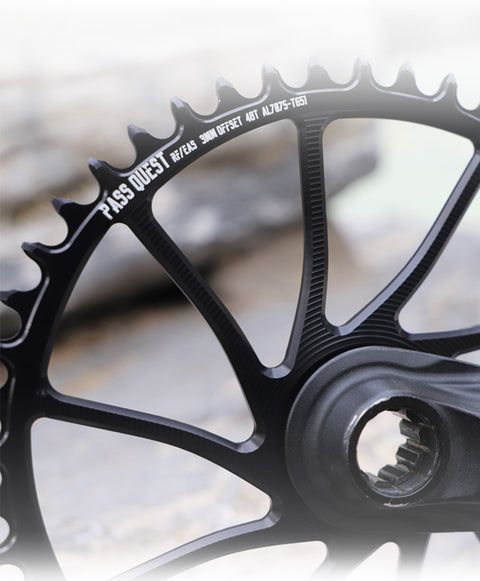 RACE FACE (3mm offset ) Hollow Round Narrow Wide Chainring 40-54T