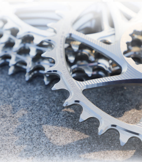 SRAM 3 Bolt (3mm offset) AXS Round Mountain Narrow Wide Chainring