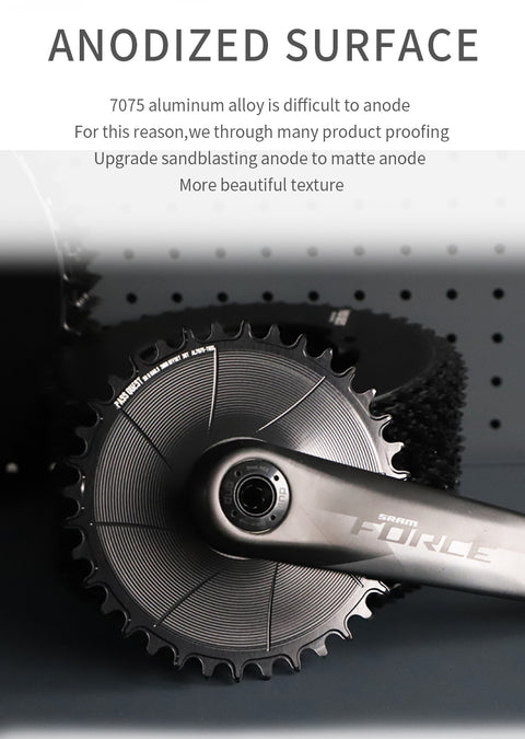 SRAM FORCE 8 Bolt ( 3mm offset) Mountain XX SL Narrow Wide Chainring 28-42T AXS