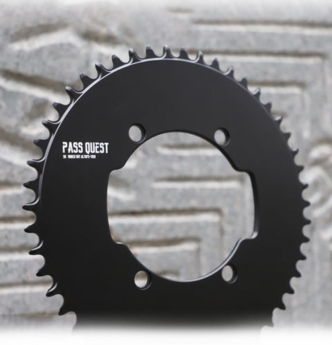 PASS QUEST SRM-110 BCD (4-bolt AERO) Round AERO Narrow Wide Chainring