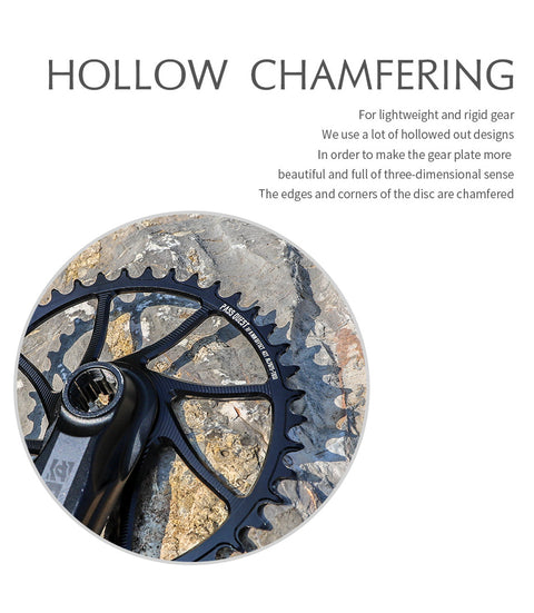 RACE FACE (6mm offset ) Round Narrow Wide Chainring