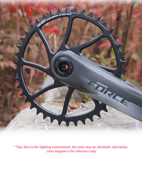SRAM 8 Bolt AXS 0mm offset Mountain XX SL Narrow Wide Chainring 34-44T