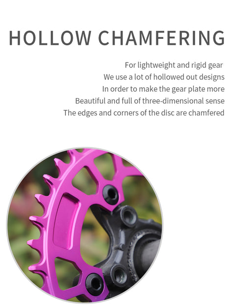 PASS QUEST Non-Standard 96BCD For Shimano Round Narrow Wide Chainring