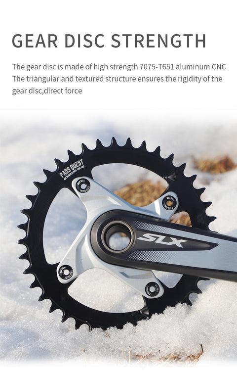 104BCD AXS Round Narrow Wide Chainring for Shimano M780 M610 670