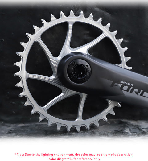 SRAM FORCE 8 Bolt ( 3mm offset) HOLLOW Mountain XX SL Narrow Wide Chainring 28-38T AXS