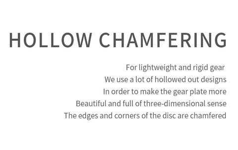 130BCD (5-bolt ) Round AERO Narrow Wide Chainring