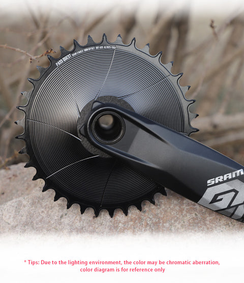SRAM GXP/DUB 3 Bolt( 3mm offset) AERO Narrow Wide Chainring 28-38T AXS
