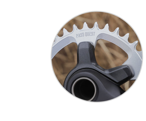 PASS QUEST Non-Standard 96BCD For Shimano Round Narrow Wide Chainring