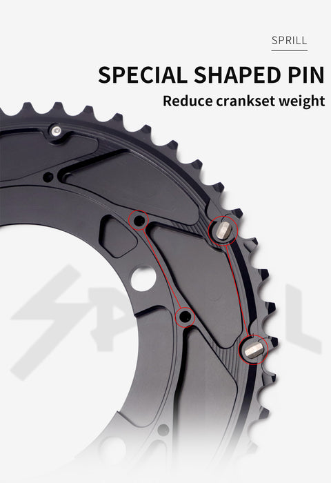 SHIMANO X110BCD 2X AXS 12s Sprocket AERO Road bike Gravel bike