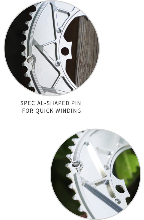 SRAM RIVAL 107BCD 2X Sprocket AERO Road bike Gravel bike