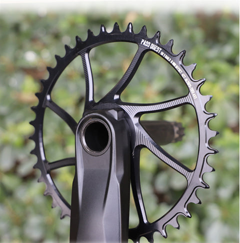 SRAM 3 Bolt (6mm offset) AXS Hollow Round Narrow Wide Chainring 32-46T