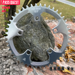 Load image into Gallery viewer, 110BCD (5-bolt Hollow) Round Road Bike Narrow Wide Chainring
