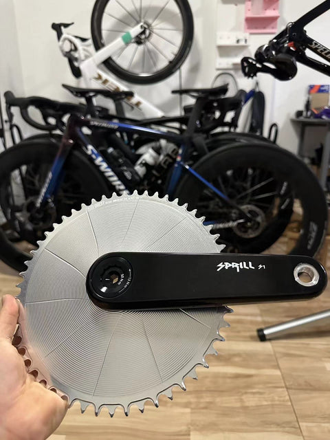 PASS QUEST Sprill Ultralight carbon fiber road crankset EASTON interface