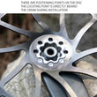 Load image into Gallery viewer, GXP 8 Nails (6mm offset) Round XX SL Narrow Wide Chainring